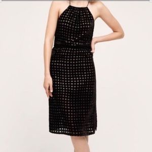 O2SKY from Anthropologie Charolette Velvet Dress